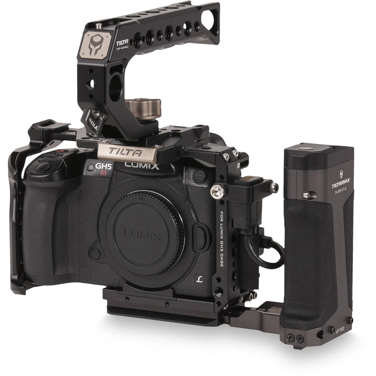 

Tilta Tiltaing Panasonic GH Series Camera Cage Kit B, Black