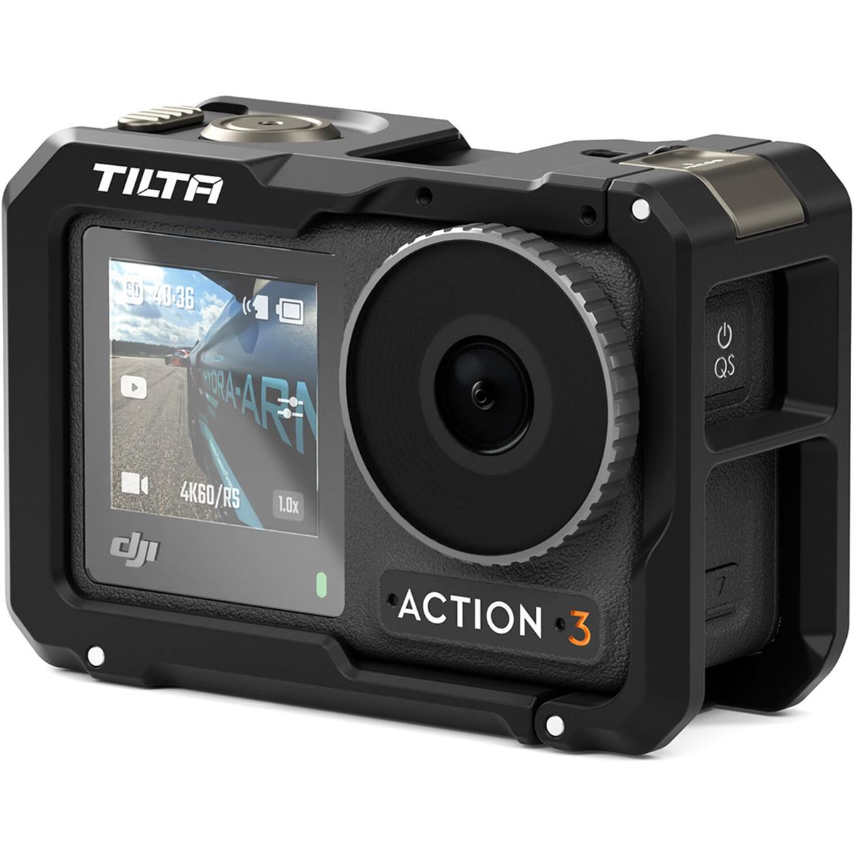Image of Tilta Basic Full Camera Cage Kit for DJI Osmo Action 3 Black