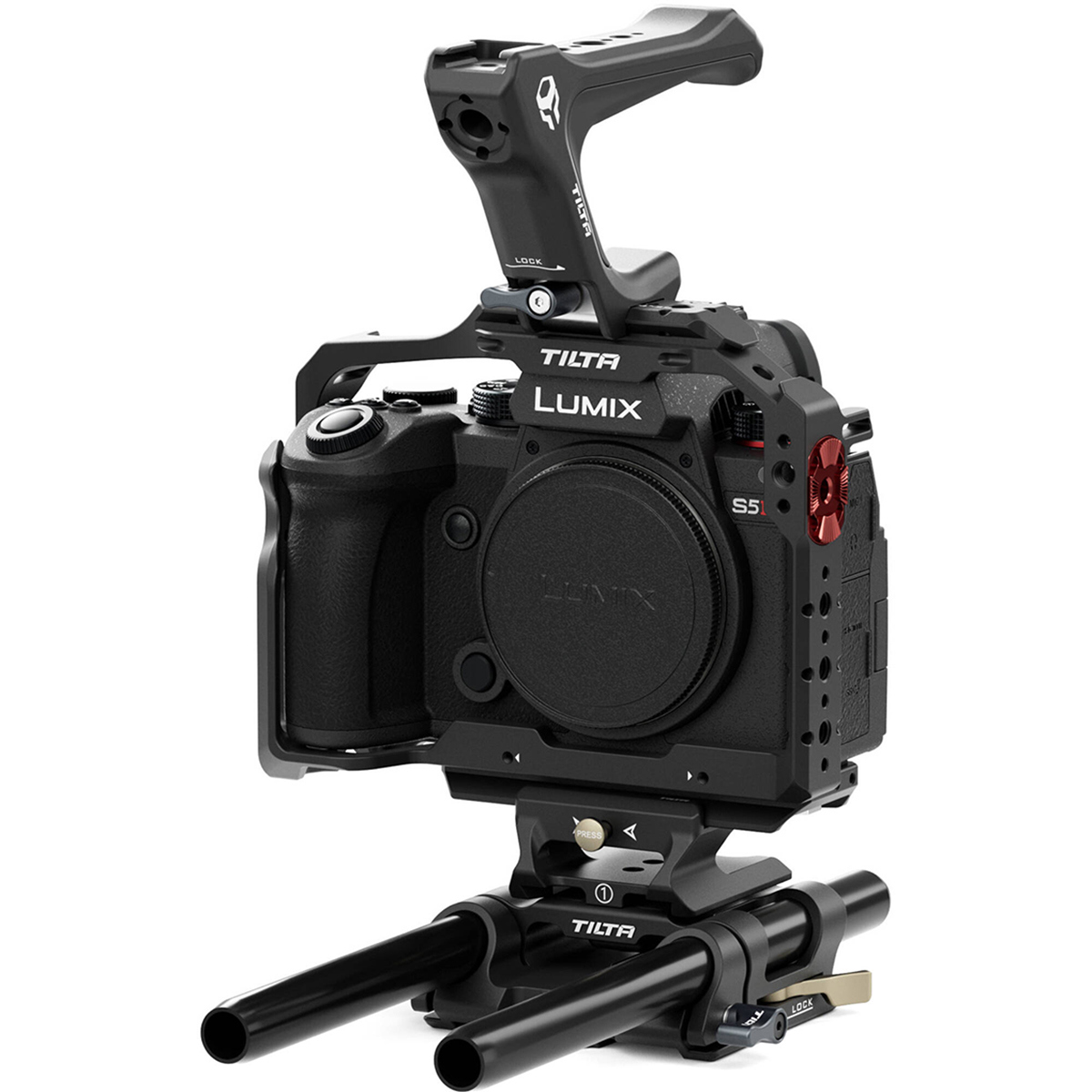 

Tilta Full Camera Cage Basic Kit for Panasonic LUMIX S5II / S5IIX Black