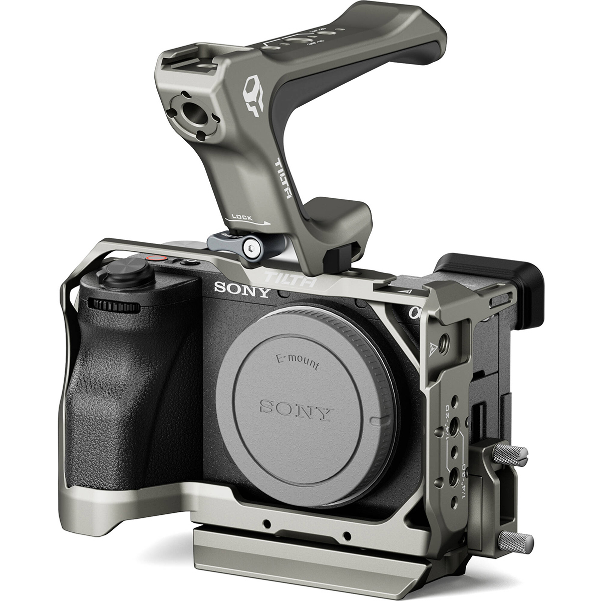 

Tilta Full Camera Cage Lightweight Kit for Sony a6700, Titanium Gray