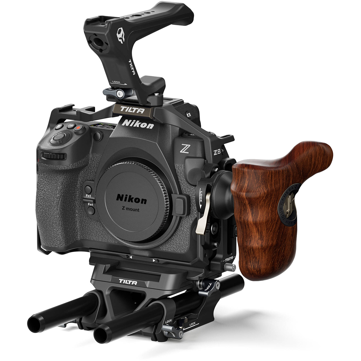 

Tilta Full Camera Cage Pro Kit for Nikon Z8, Black