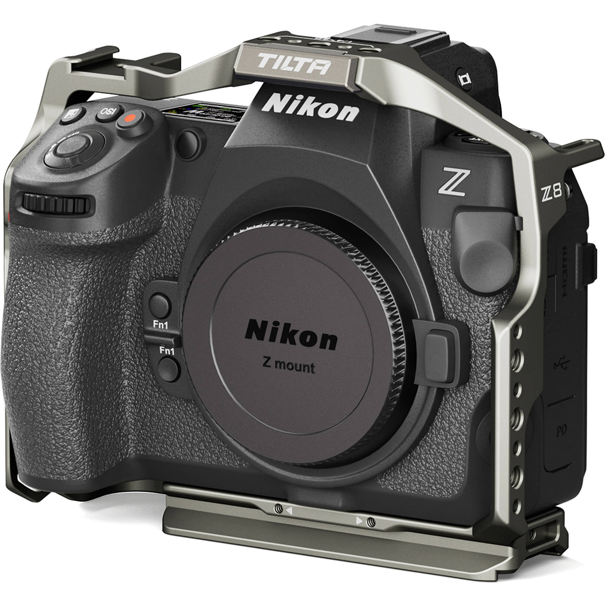 

Tilta Full Camera Cage for Nikon Z8, Titanium Gray