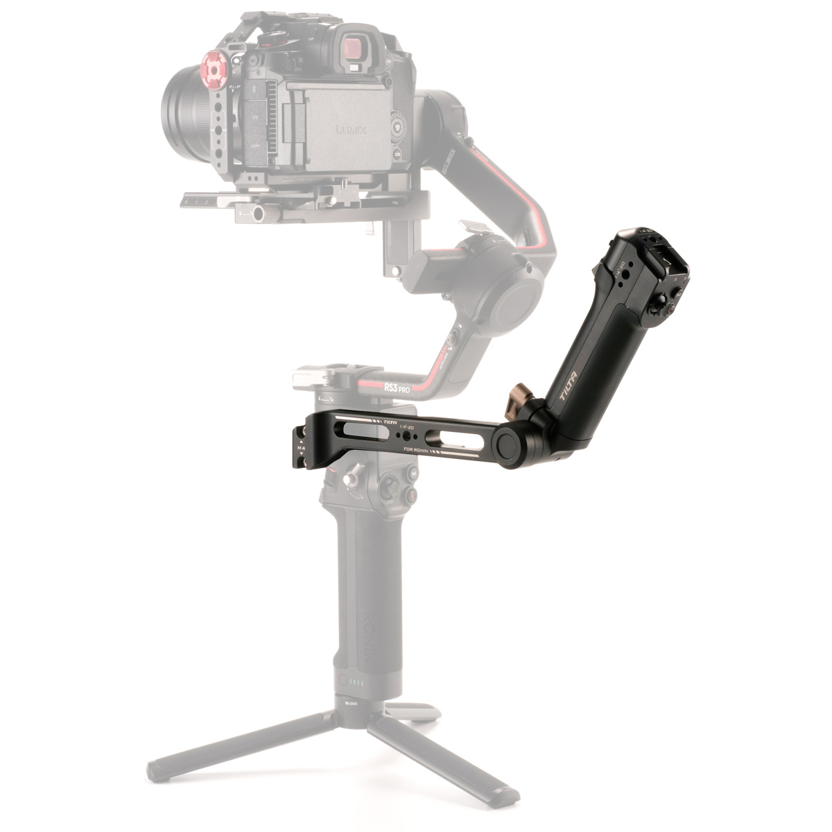 

Tilta Lightweight Rear Operating Control Handle for DJI Ronin RS 2/RS3 Pro,Black