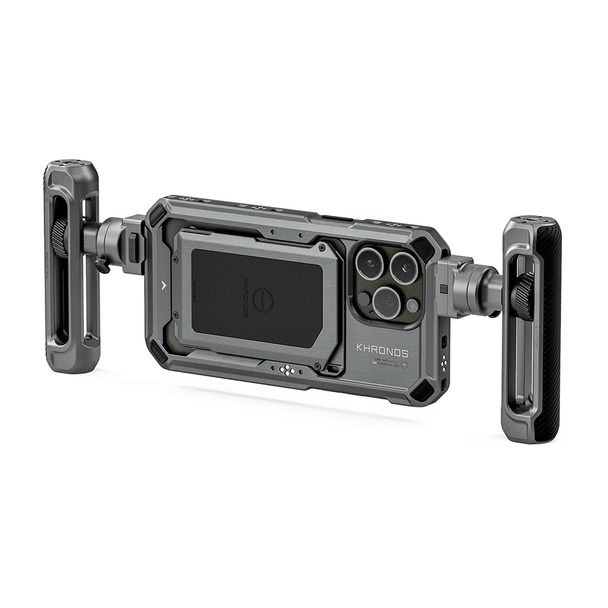 

Tilta Khronos Mobile Filmmaking Lightweight Kit for Apple iPhone 15 Pro Max Space Gray