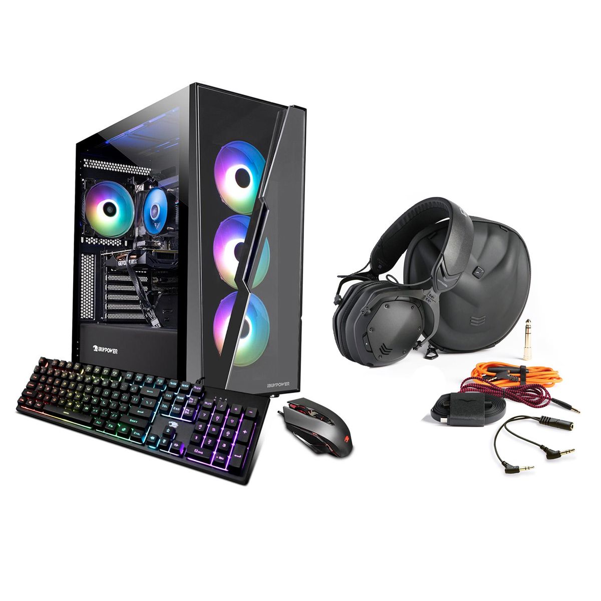

iBUYPOWER SlateHako AD420N Gaming with V-MODA Competition Headphone Bundle