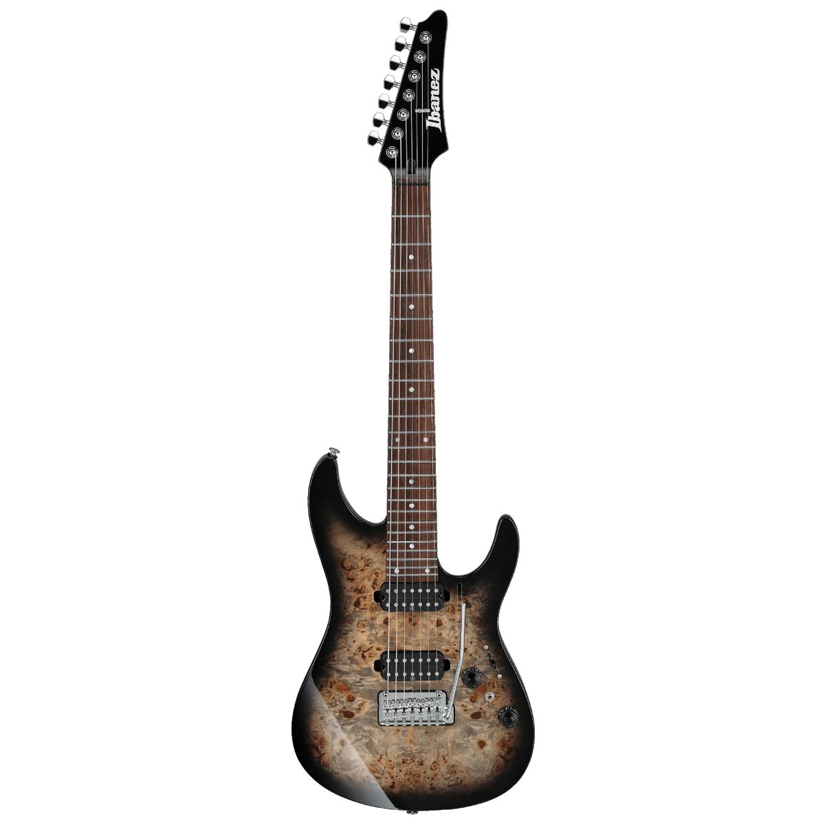 

Ibanez AZ Premium AZ427P1PB 7-String Electric Guitar, Charcoal Black Burst
