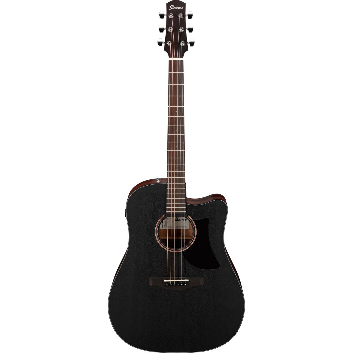 

Ibanez Advanced Acoustic AAD190CE Acoustic Electric Guitar, Weathered Black