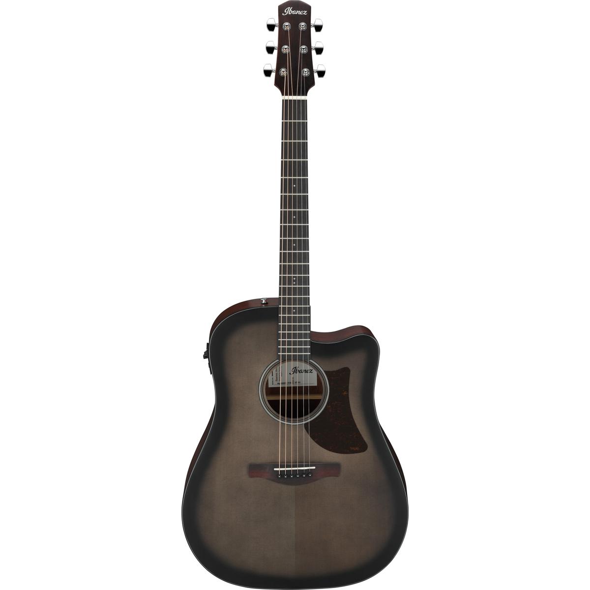 

Ibanez Advanced Acoustic AAD50CE Acoustic Electric Guitar, Transparent Charcoal