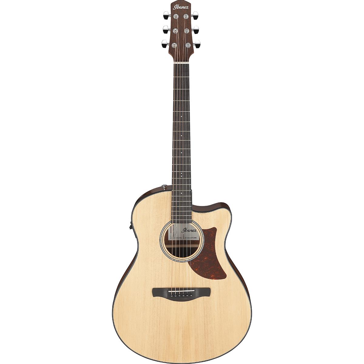 Photos - Acoustic Guitar Ibanez Advanced Acoustic AAM50CE Acoustic Electric Guitar, Open Pore Natur 