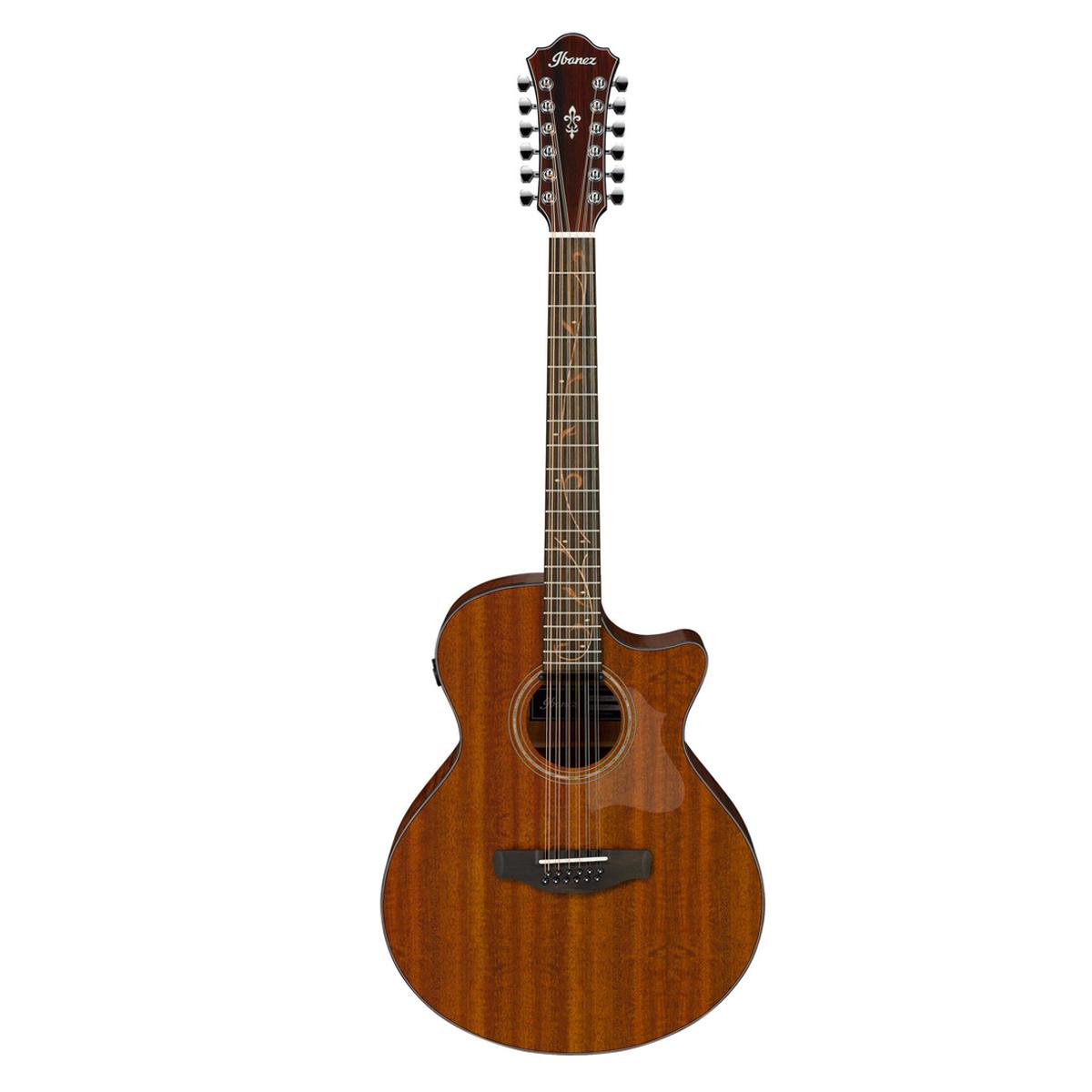 

Ibanez AE2912 12-String AE Guitar, Katalox Fretboard,Natural Low Gloss