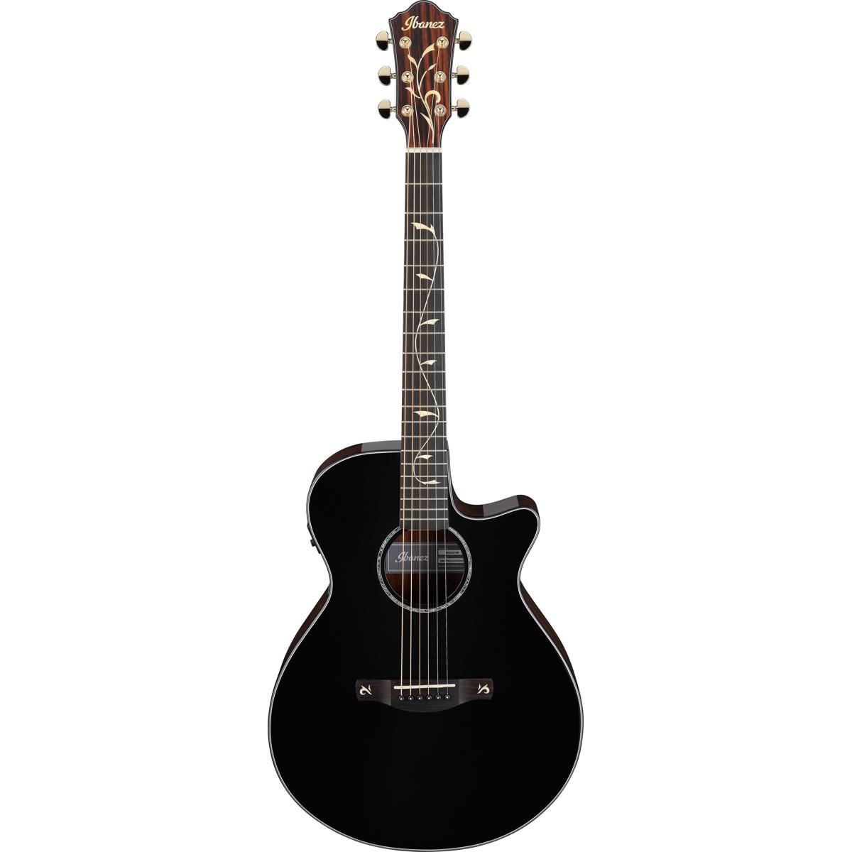 

Ibanez AEG Series AEG550 Acoustic Electric Guitar, Black High Gloss
