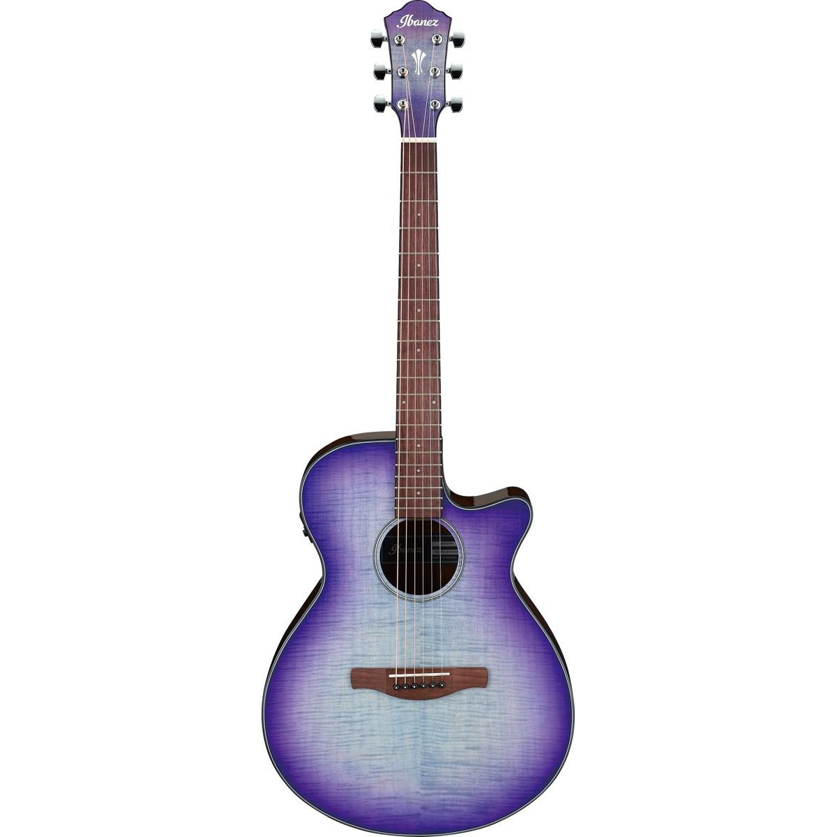 

Ibanez AEG Series AEG70 Acoustic Electric Guitar, Purple Iris Burst High Gloss