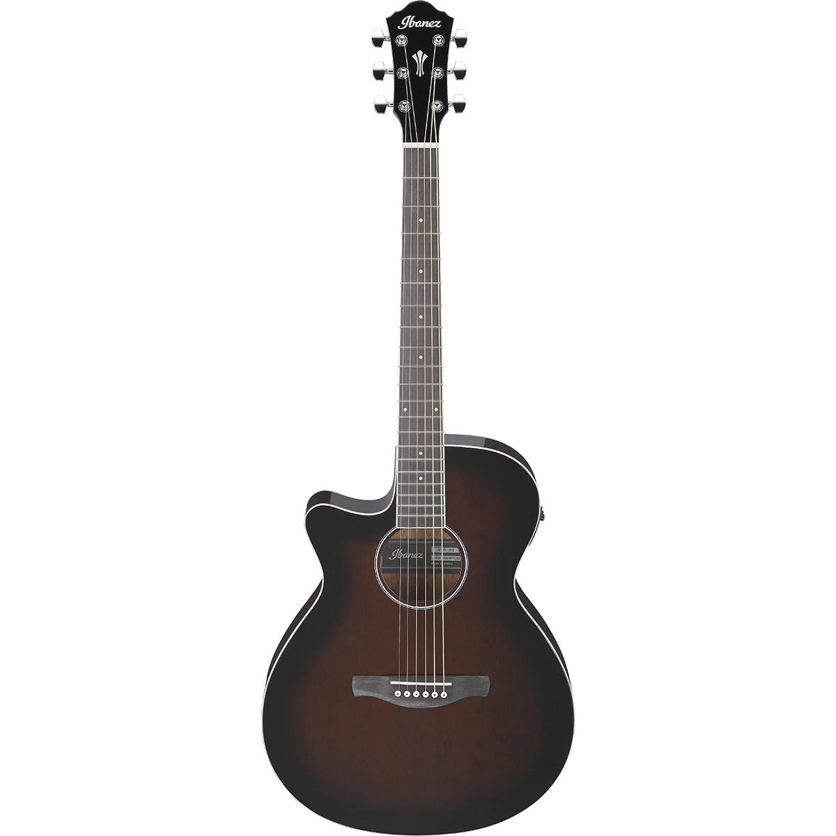 

Ibanez AEG7L Left-Hand Acoustic Electric Guitar, Dark Violin Sunburst High Gloss