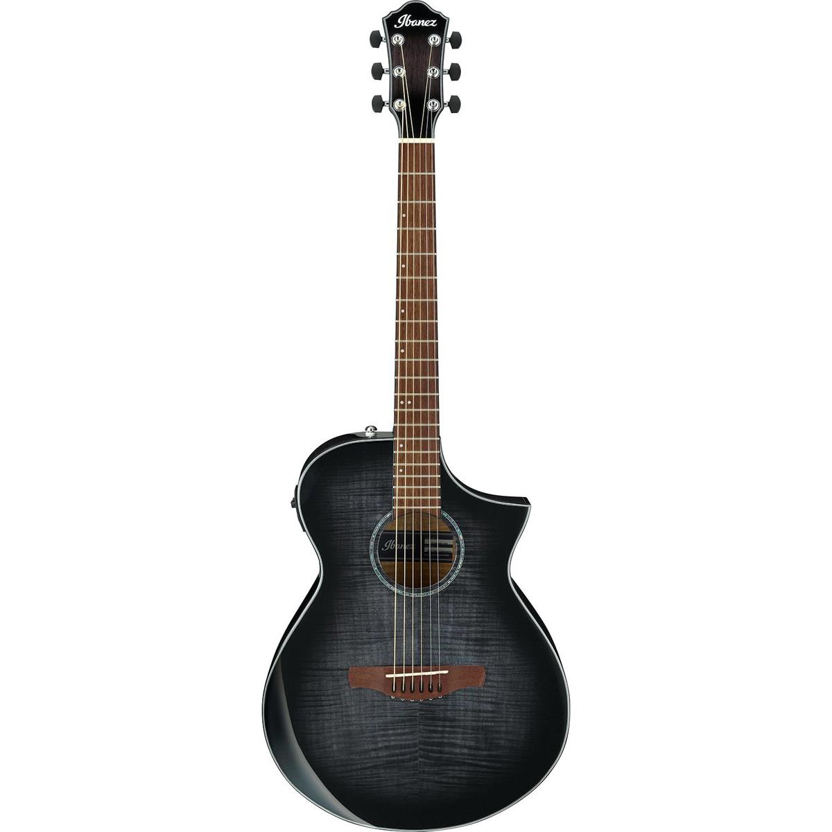 

Ibanez AEWC400 Acoustic Electric Guitar, Rosewood, Transparent Black Sunburst