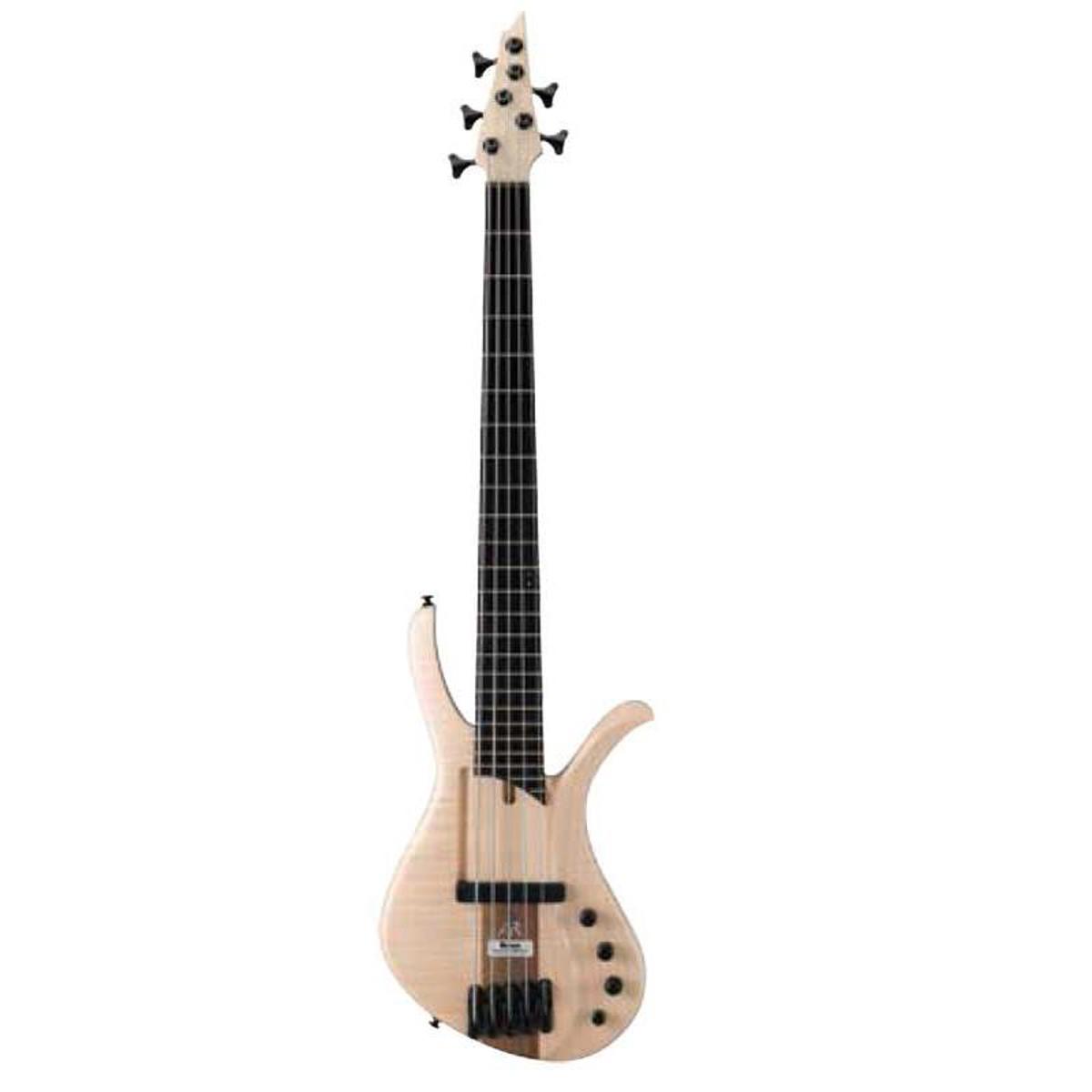 

Ibanez AFR Series 5-String Electric Bass Guitar, Flamed Maple Top, Natural Flat