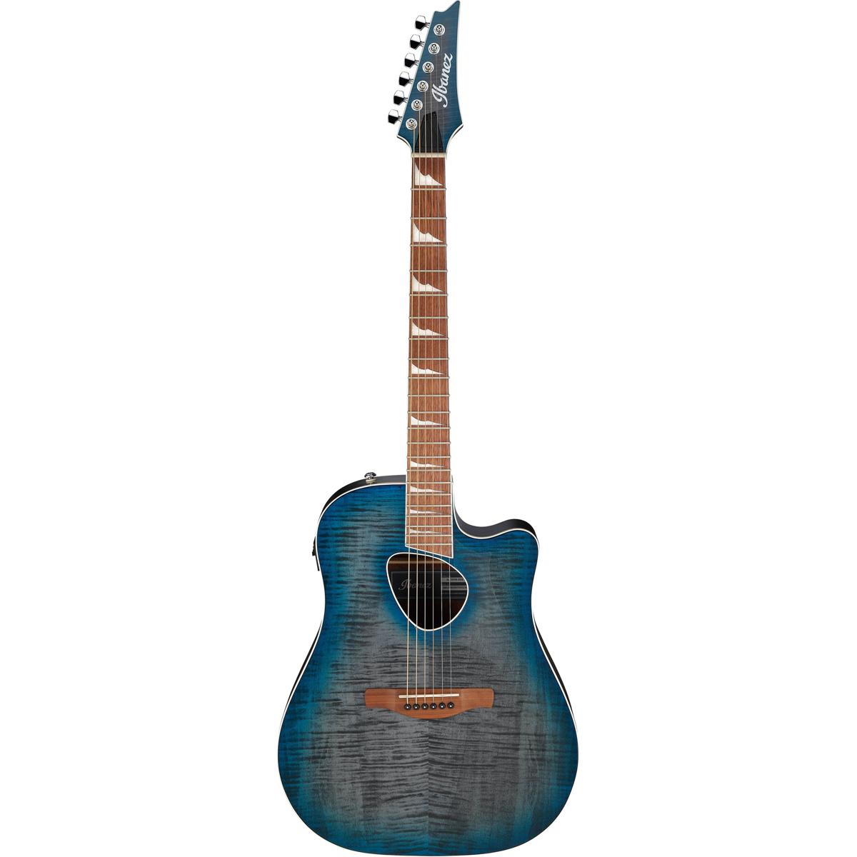 

Ibanez ALT30FM Altstar Acoustic Electric Guitar, Blue Doom Burst High Gloss