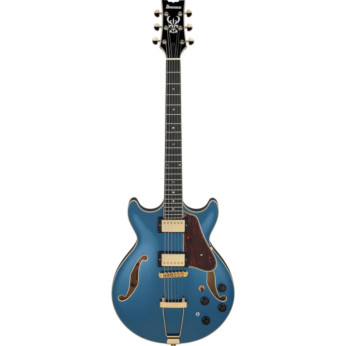 

Ibanez AM Artcore Expressionist AMH90 Hollow-Body Electric Guitar, Prussian Blue