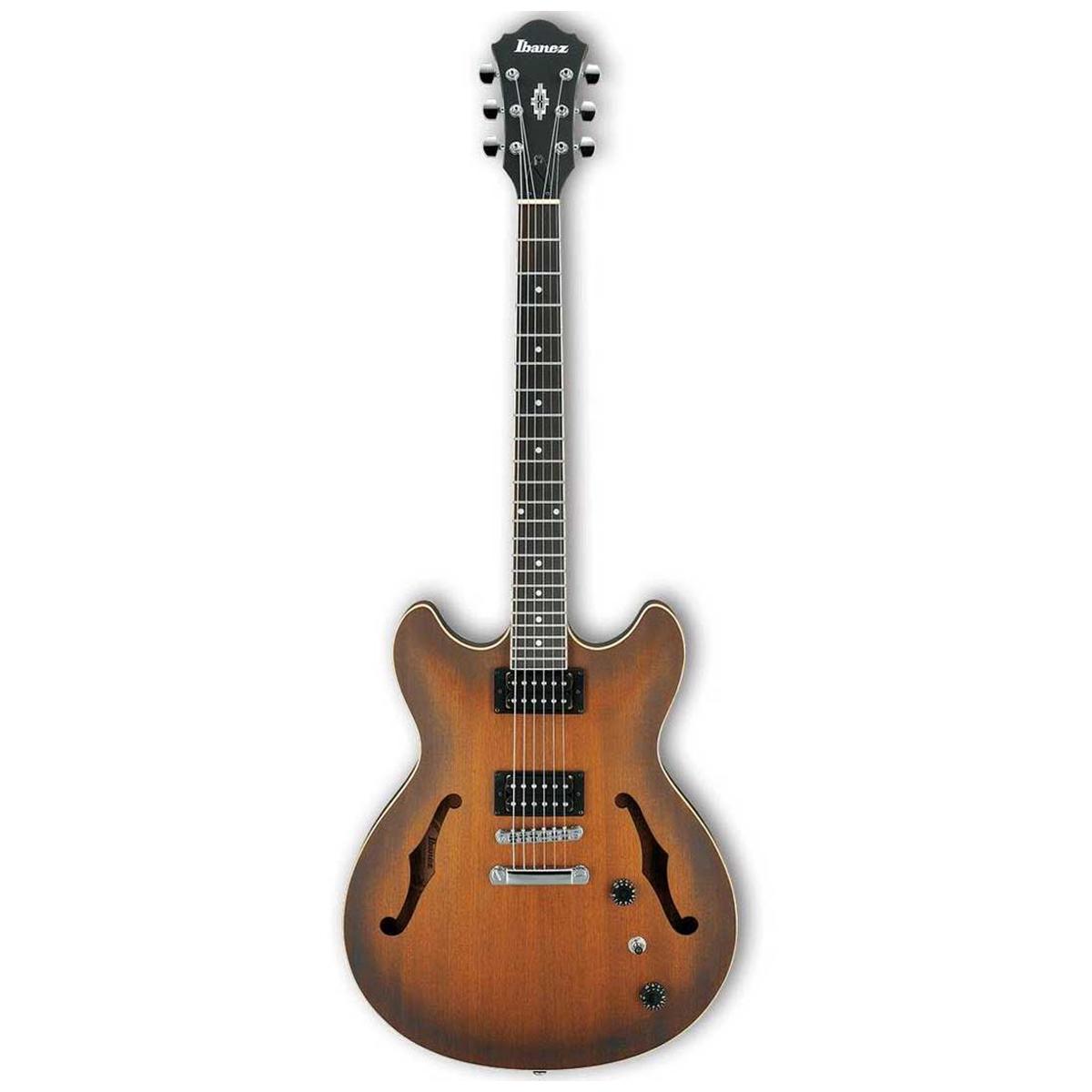 

Ibanez Artcore AS53 Hollow-Body Electric Guitar, Tobacco Flat