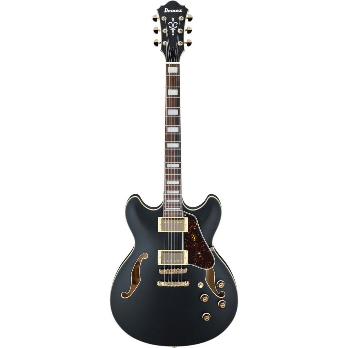 

Ibanez AS Artcore AS73G Electric Guitar, Bound Rosewood Fretboard, Black Flat