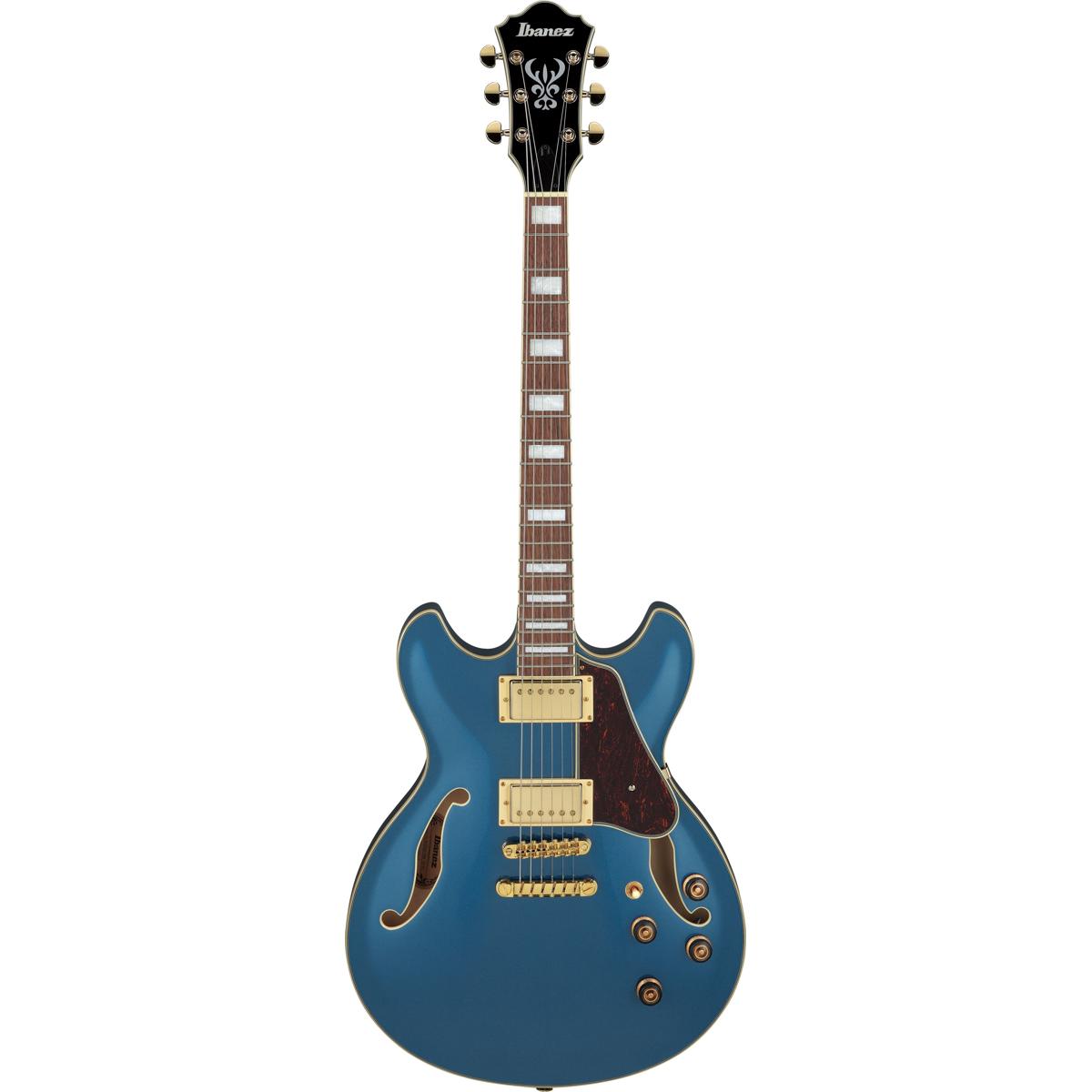 

Ibanez AS Artcore AS73G Hollow-Body Electric Guitar, Prussian Blue Metallic