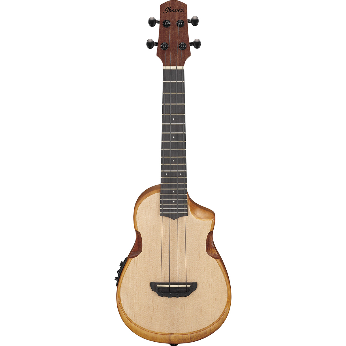

Ibanez AU Series AUC10E Acoustic Electric Concert Ukulele, Open Pore Natural