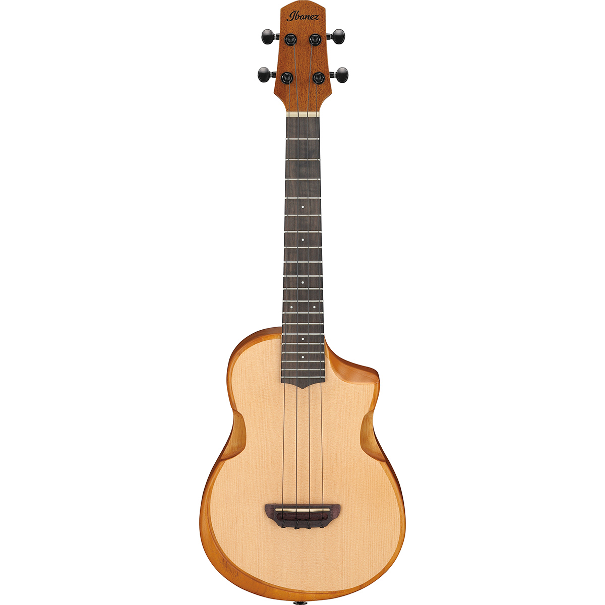 

Ibanez AU Series AUT10 4-String Acoustic Tenor Ukulele, Open Pore Natural