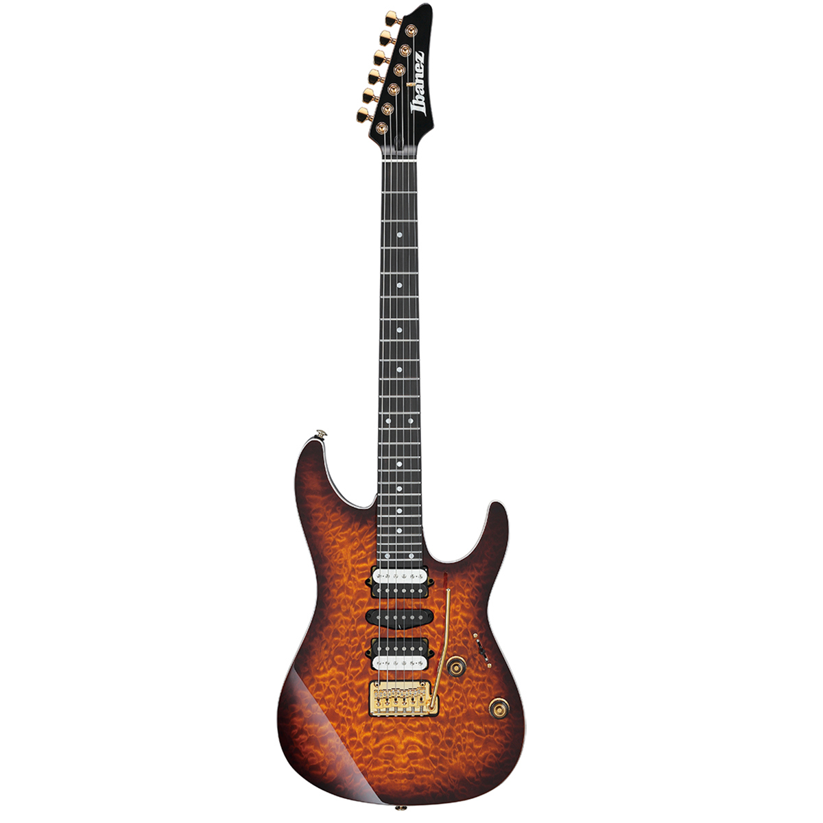 

Ibanez AZ Premium Series AZ47P1QM Electric Guitar, Dragon Eye Burst