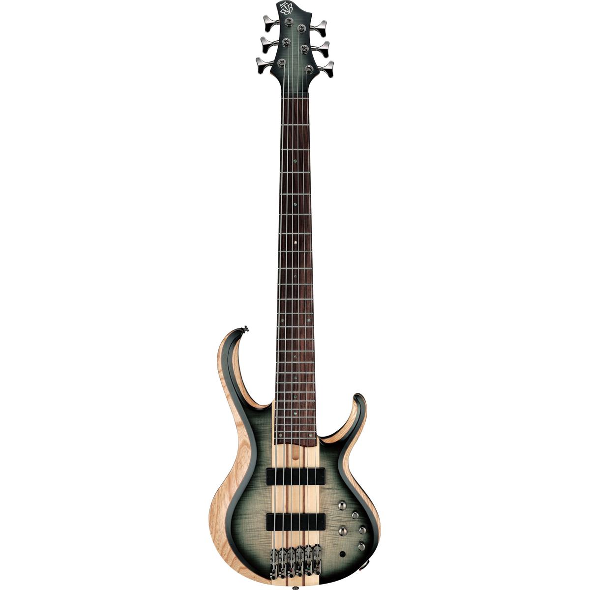 

Ibanez BTB766 BTB Premium Electric Bass Guitar,Charcoal Black Burst Low Gloss
