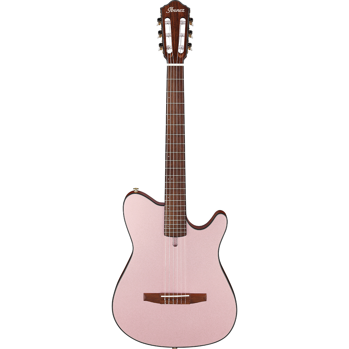 

Ibanez FRH Series FRH10N Acoustic Electric Guitar, Rose Gold Metallic Flat