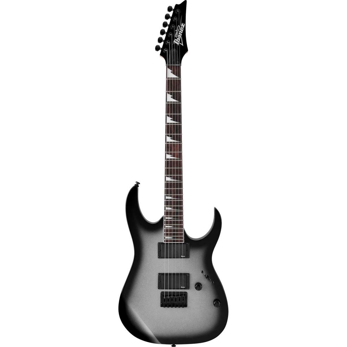 

Ibanez RG Gio Series GRG121DX Electric Guitar, Metallic Gray Sunburst
