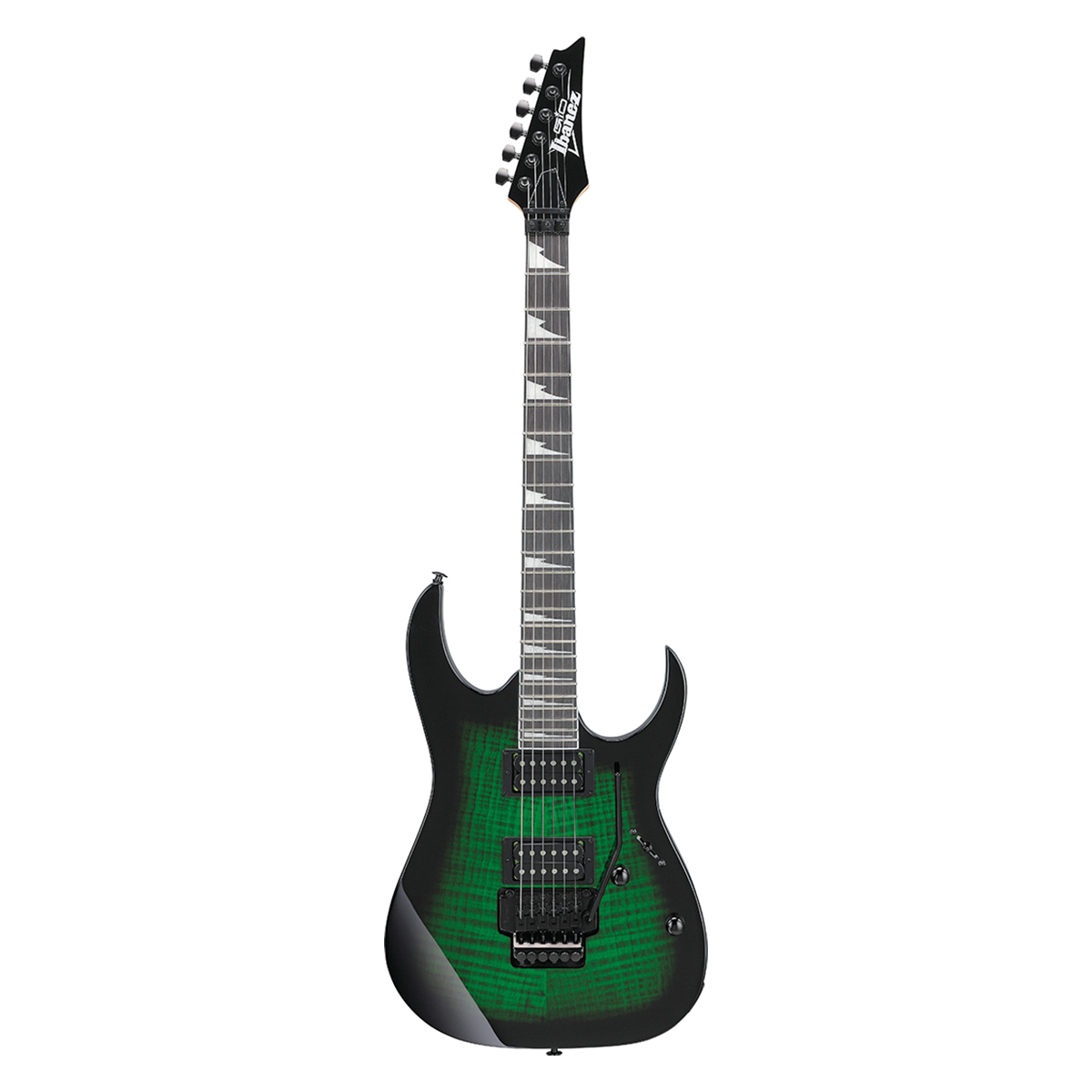 

Ibanez RG Gio Series GRG320FA Electric Guitar Transparent Emerald Burst