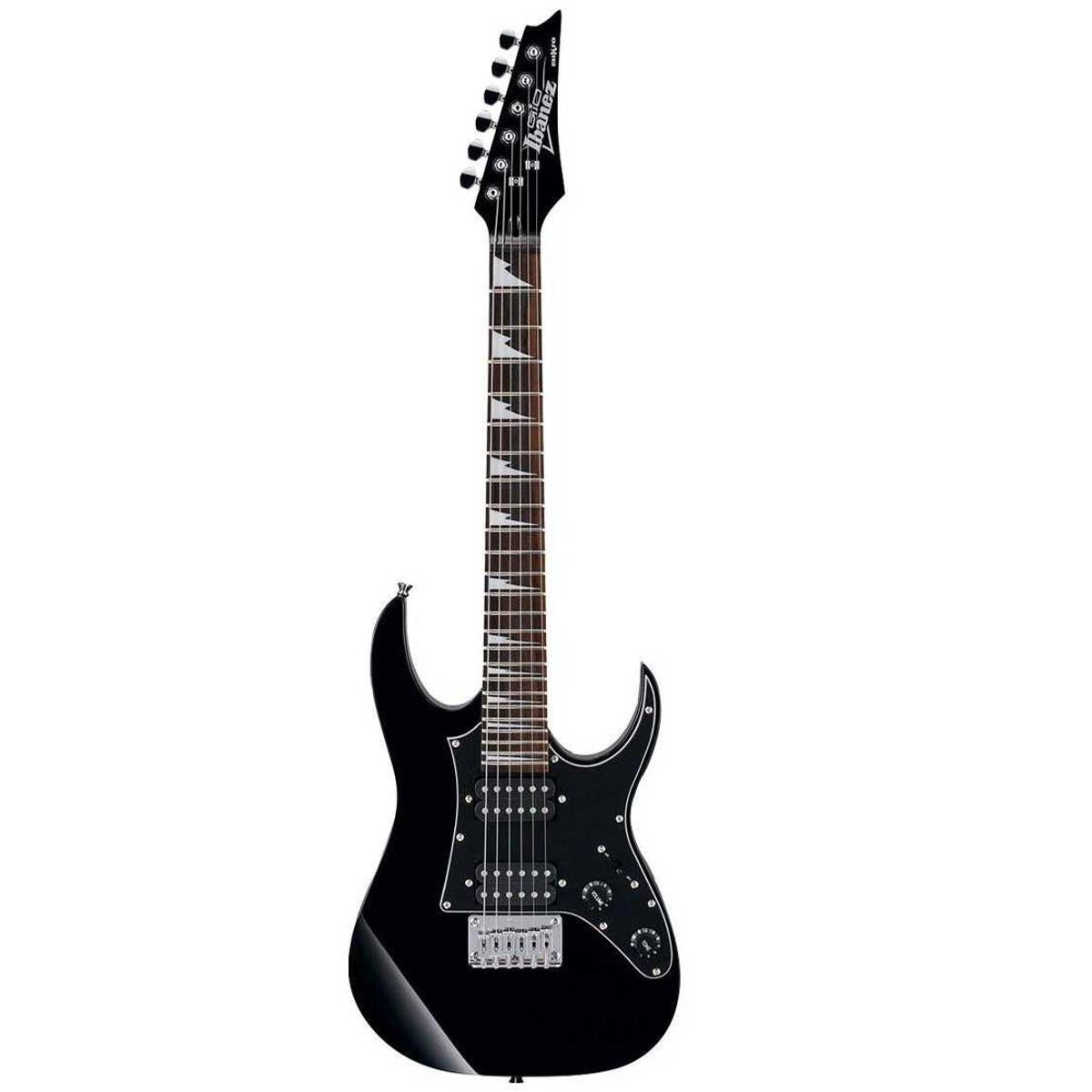 

Ibanez miKro Series GRGM21 Electric Guitar, Rosewood Fretboard, Black Night