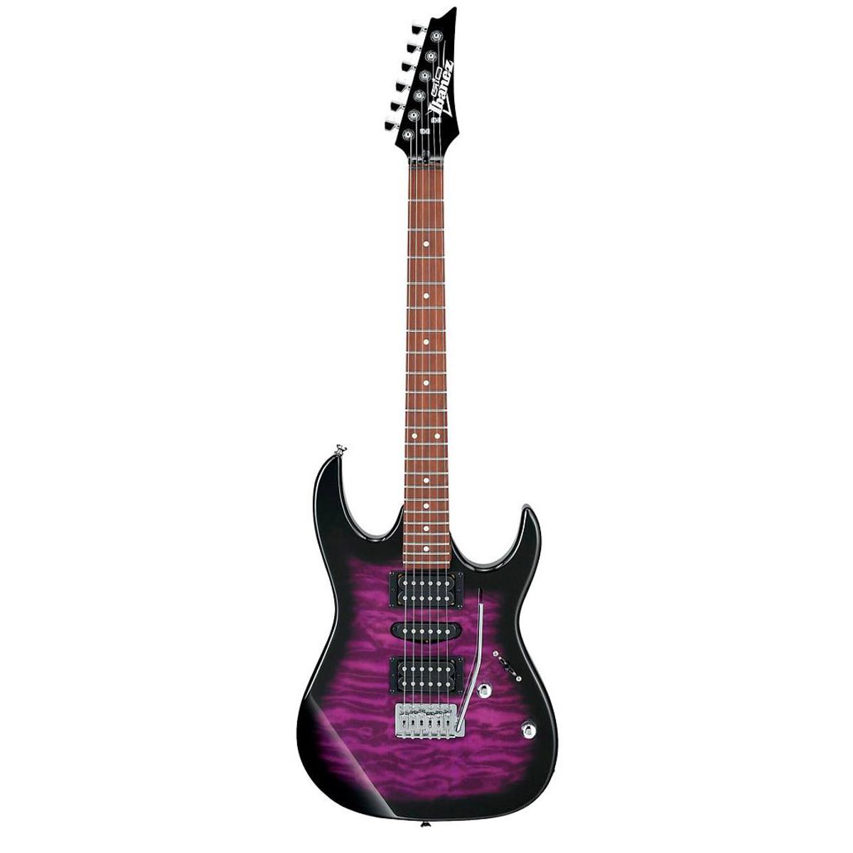 

Ibanez GIO RX GRX70QA Electric Guitar, Transparent Violet Sunburst