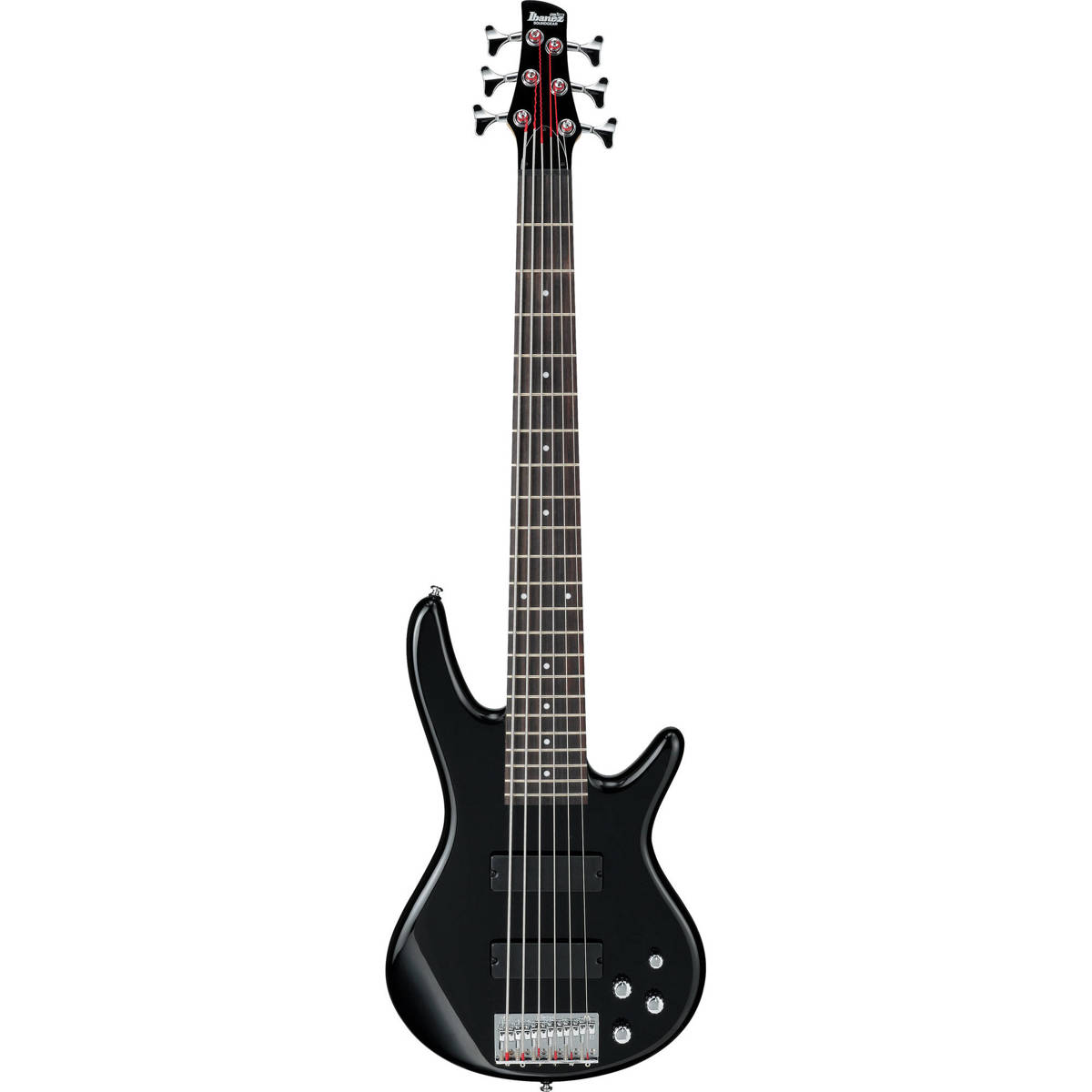 

Ibanez GIO Series GSR206 Electric Bass Guitar, Rosewood Fretboard, Black