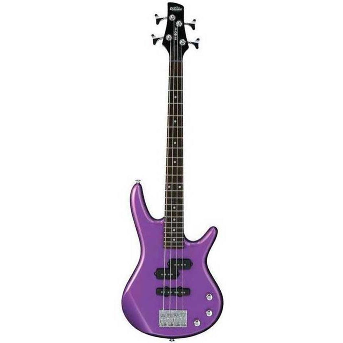 Ibanez miKro Series GSRM20 Electric Bass Guitar, Metallic Purple # GSRM20MPL