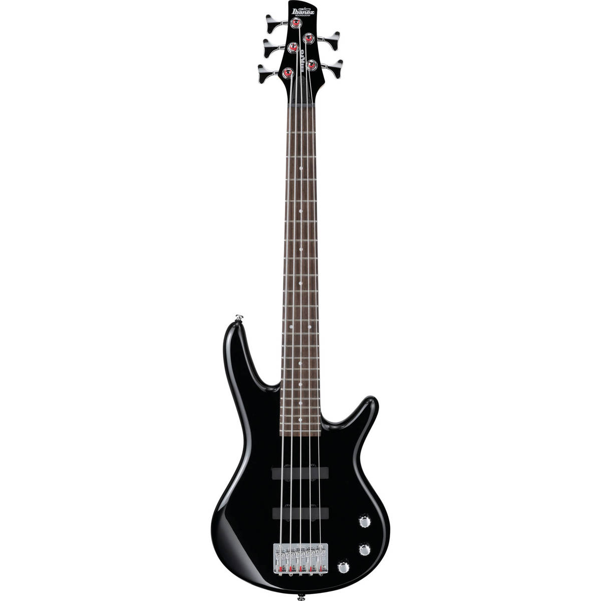 

Ibanez miKro Series GSRM25 5-String Electric Bass Guitar, Black
