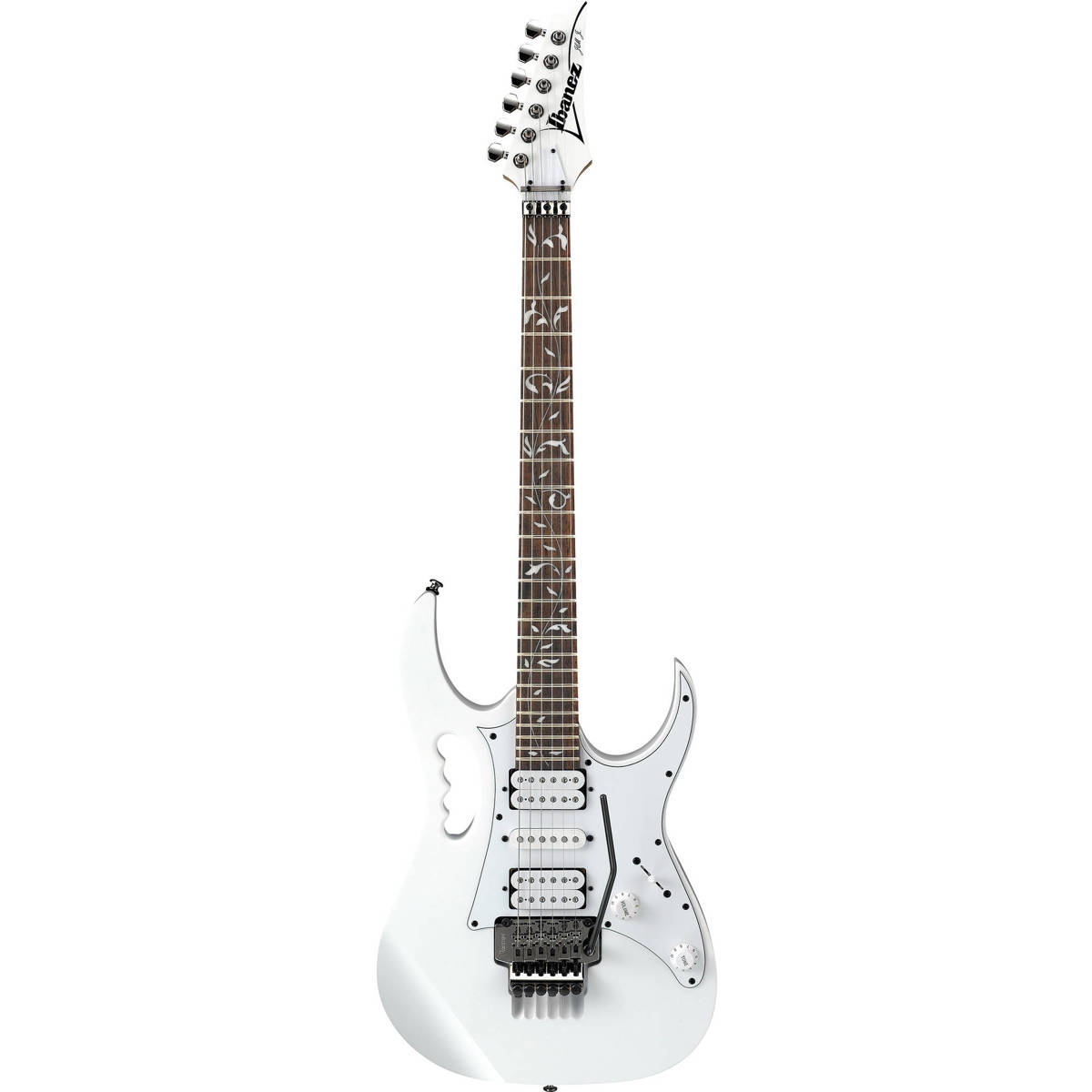 

Ibanez Steve Vai Signature JEMJR Electric Guitar, Jatoba Fretboard, White