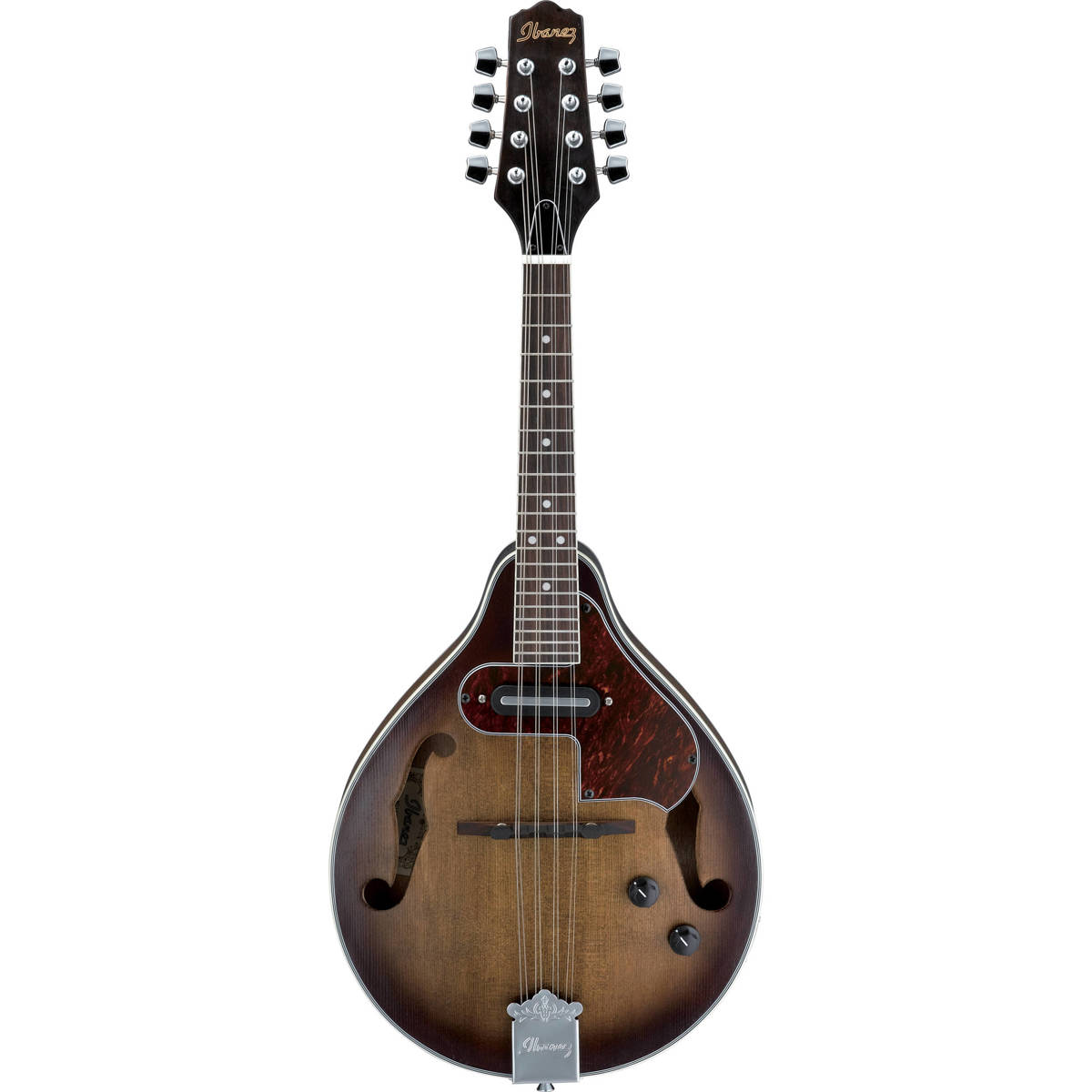 

Ibanez M510E A-Style Mandolin, Magnetic Single Pickup,Open Pore Vintage Sunburst