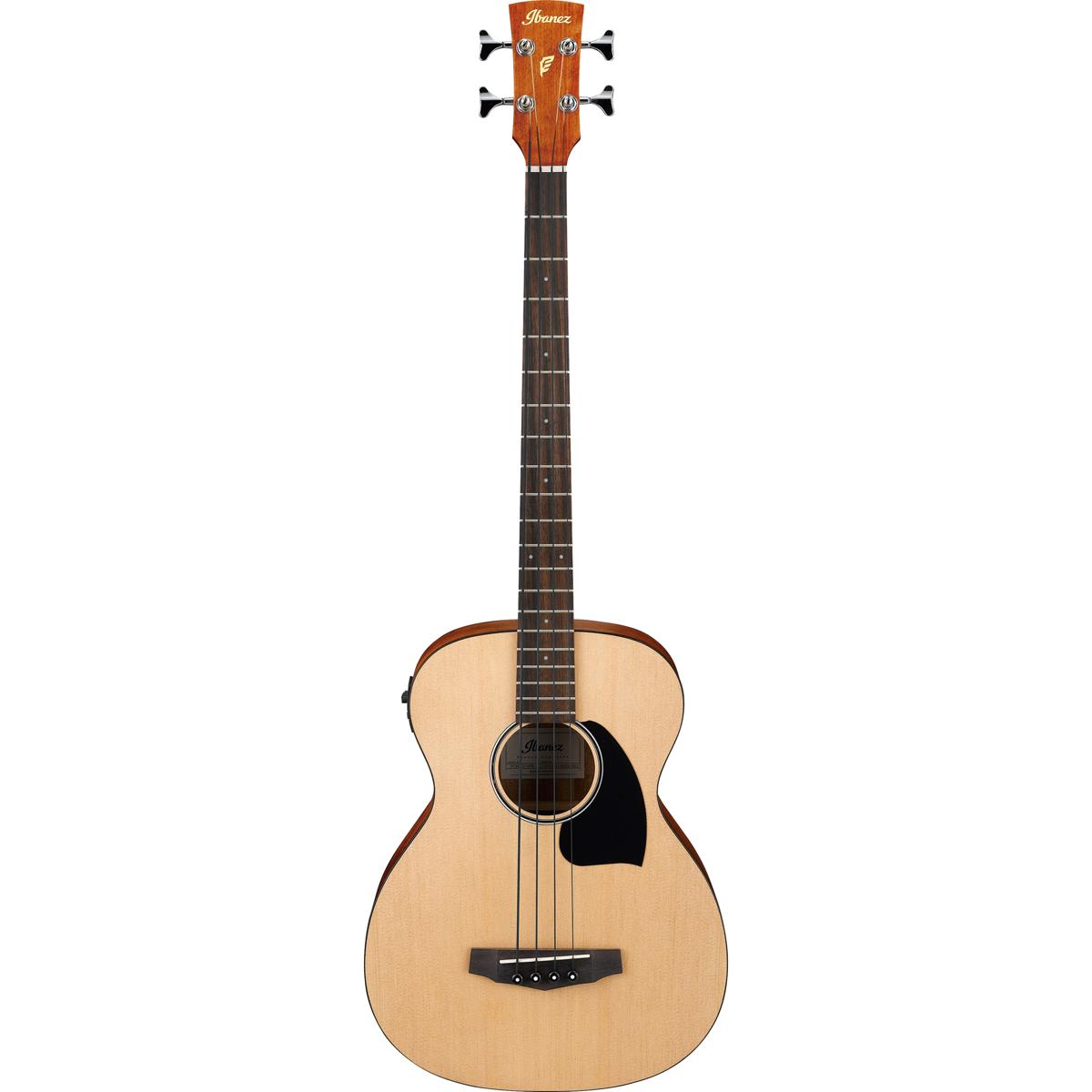 

Ibanez Performance Acoustic Electric Bass Guitar, Laurel, Open Pore Natural