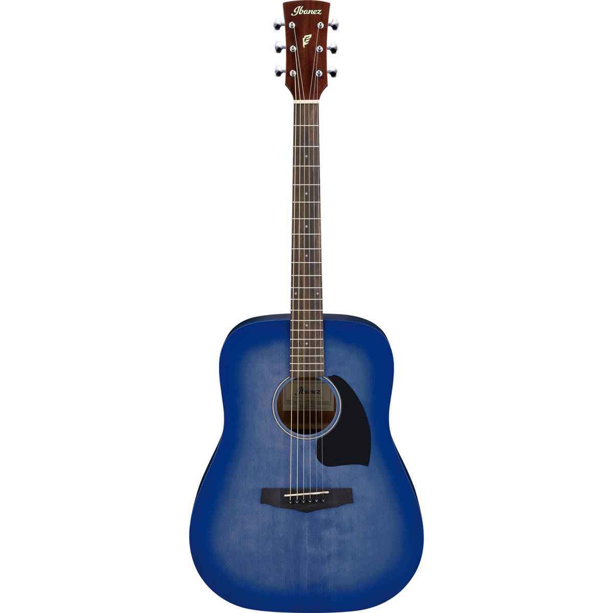 

Ibanez Performance PF18 Acoustic Guitar, Laurel Fretboard, Washed Denim Burst