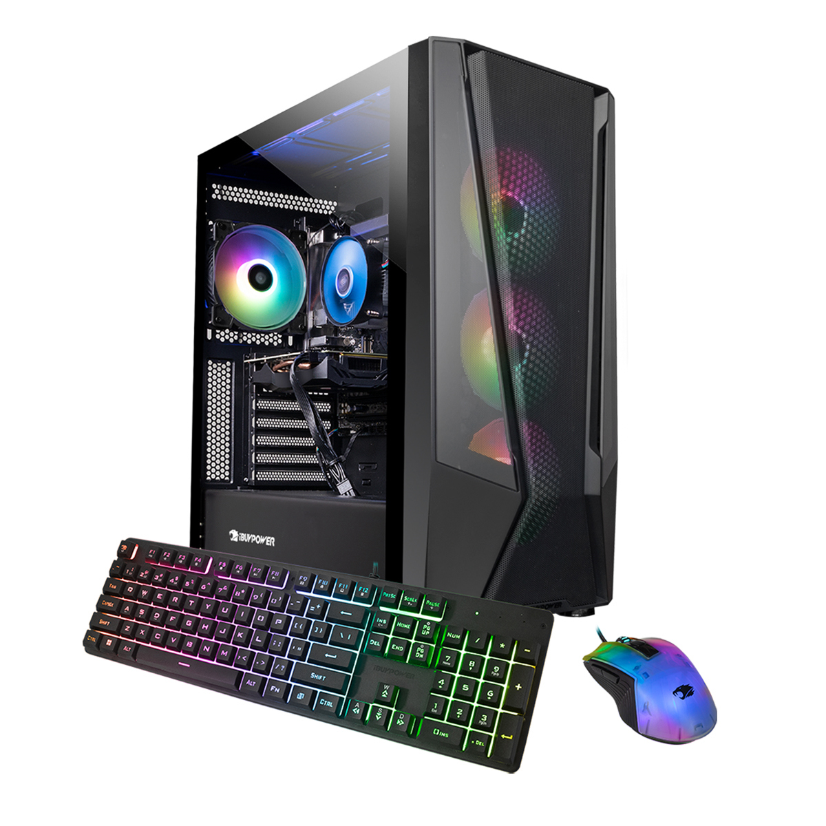 

iBUYPOWER TraceMesh I3N3501 Gaming Desktop,i3-13100F,16GB,500GB SSD,RTX3050,W11H
