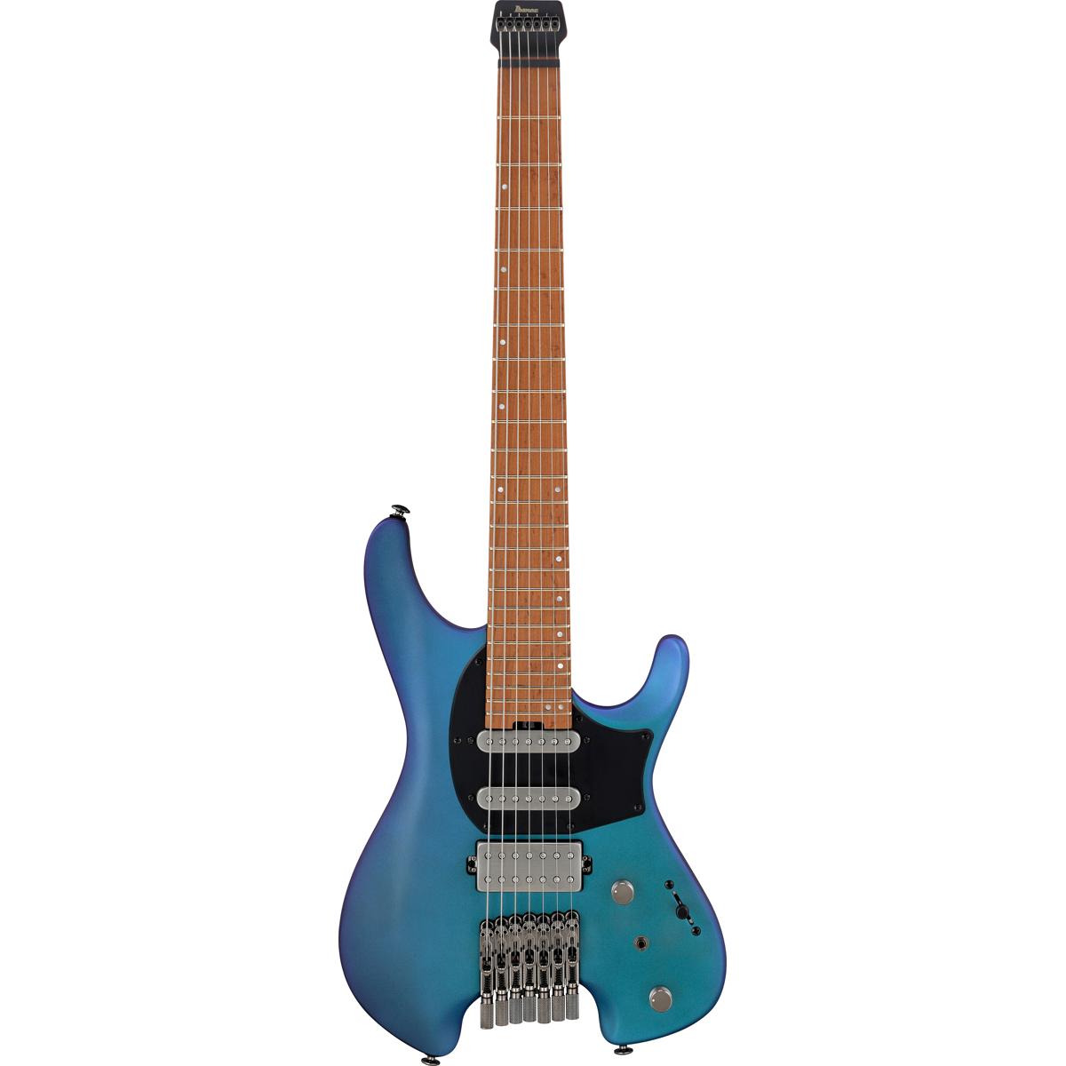 

Ibanez Quest Standard Series Q547 7-String Electric Guitar, Blue Chameleon