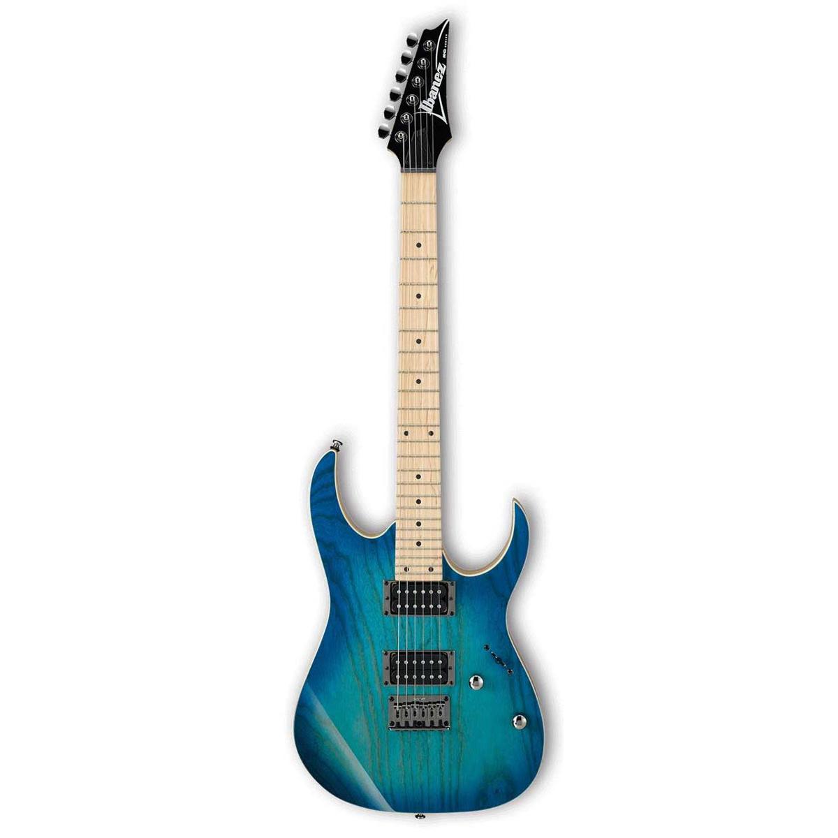 

Ibanez RG Standard RG421AHM Solidbody Electric Guitar, Maple, Blue Moon Burst