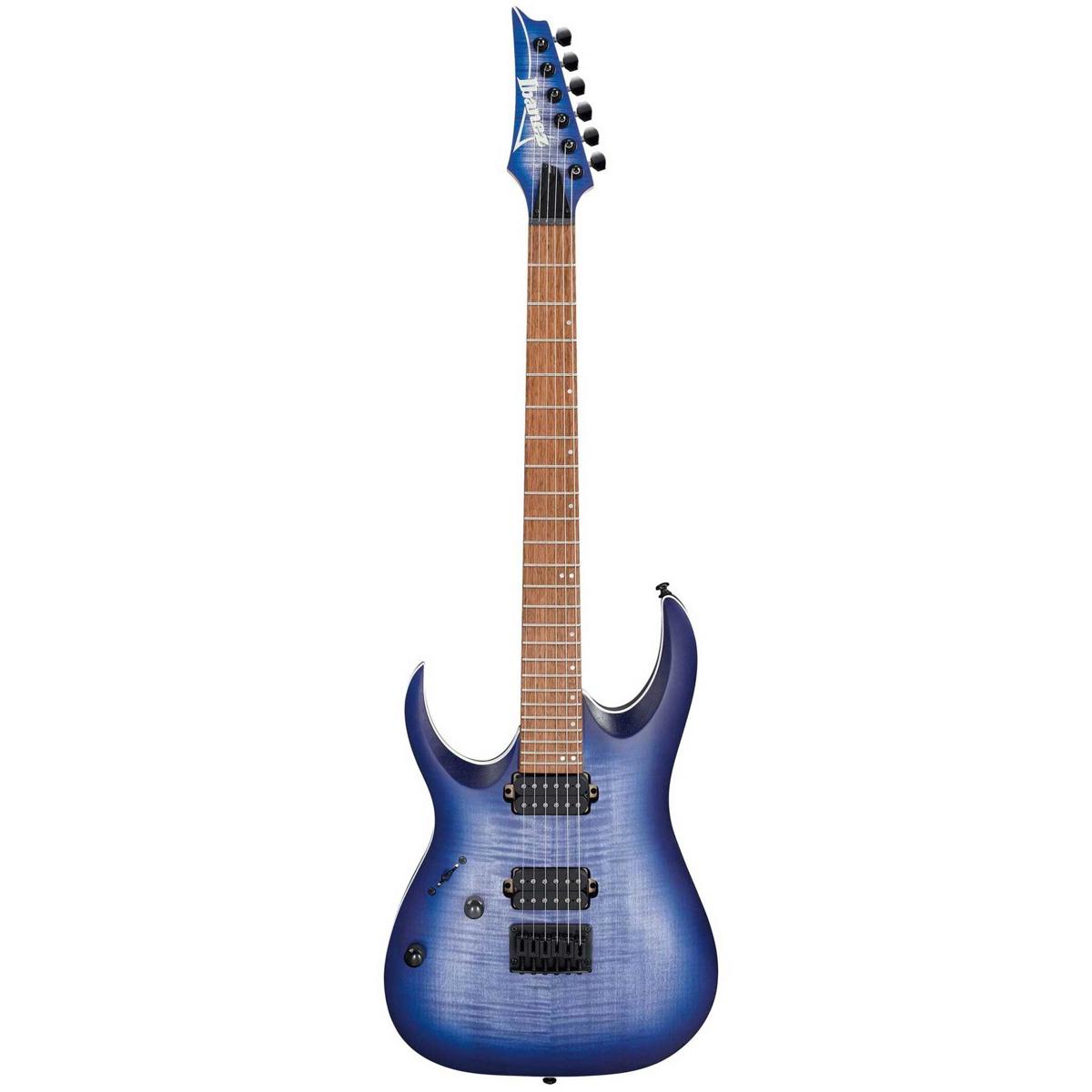 

Ibanez RGA Standard RGA42FML Left-Handed Electric Guitar, Blue Lagoon Burst Flat