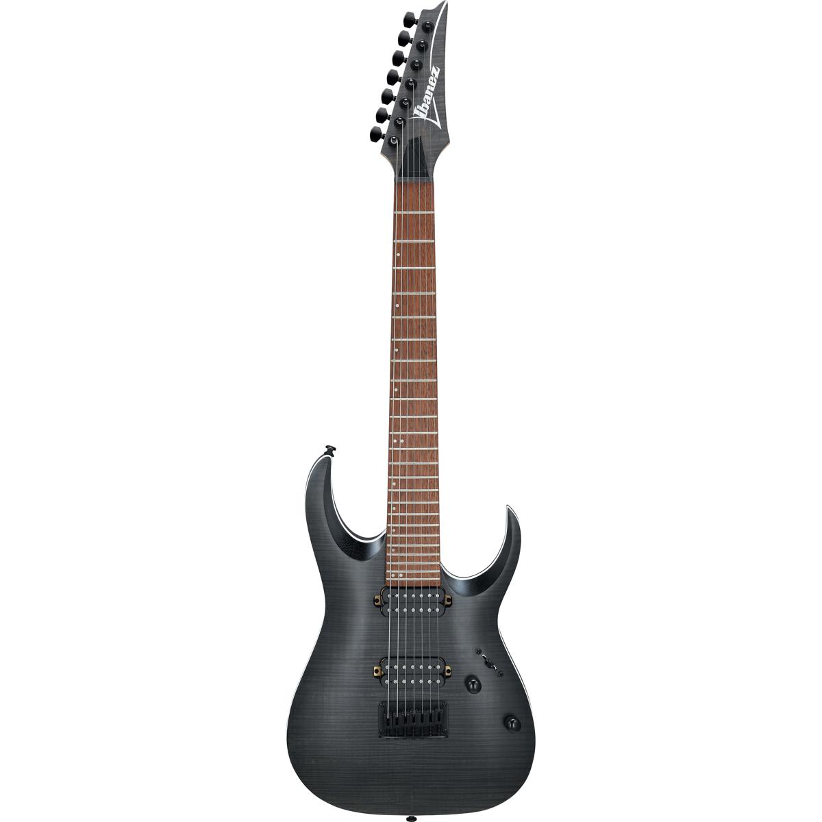 

Ibanez RGA Standard RGA742FM 7-String Electric Guitar, Transparent Gray Flat