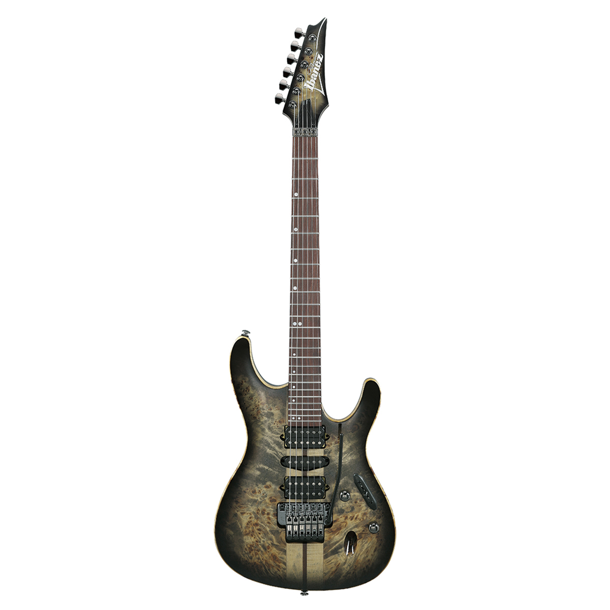 

Ibanez S Premium Series S1070PBZ Electric Guitar, Charcoal Black Burst