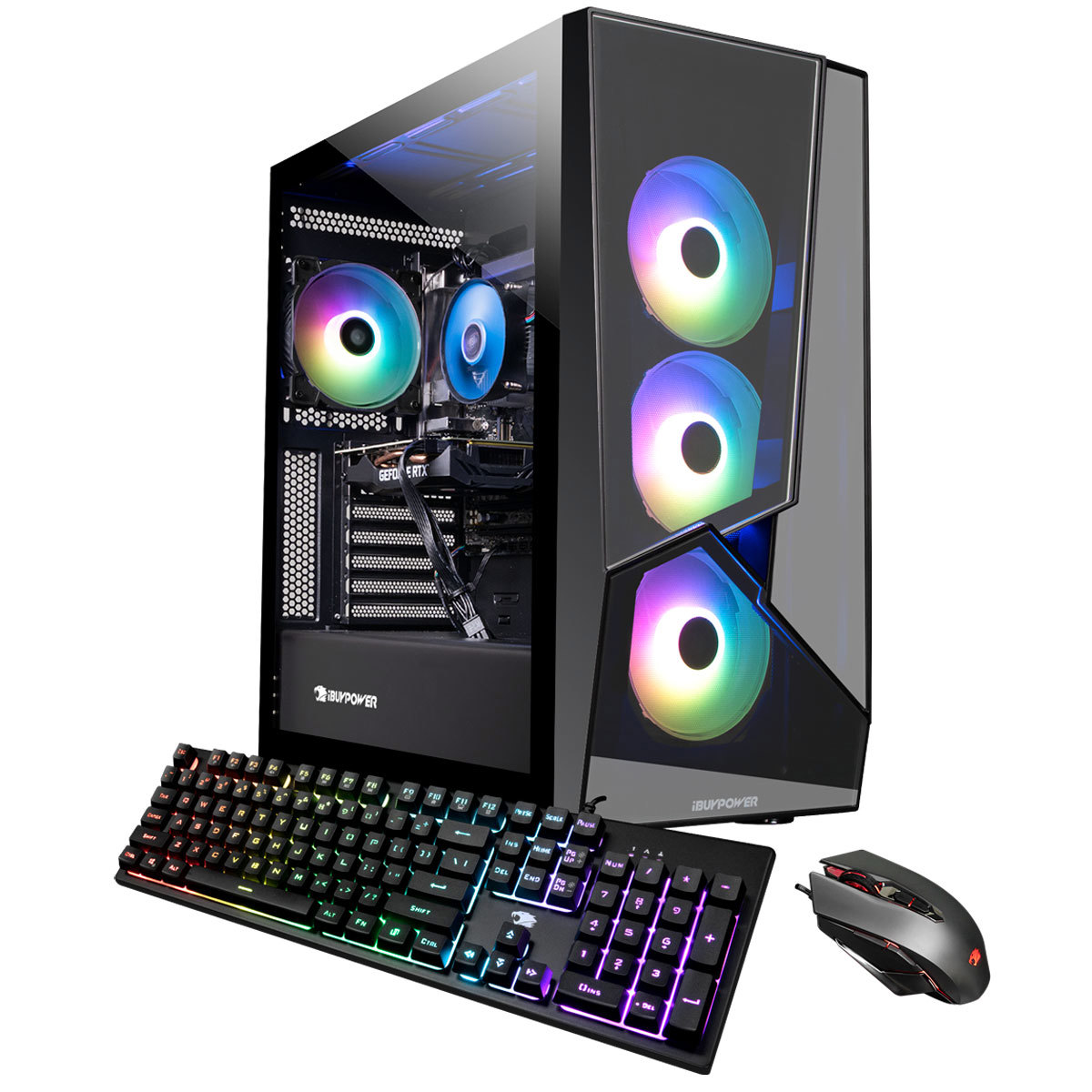 

iBUYPOWER Slate5MR 216i Gaming Desktop, i7-11700F, 16GB, 500GB, RTX 3060, W10H