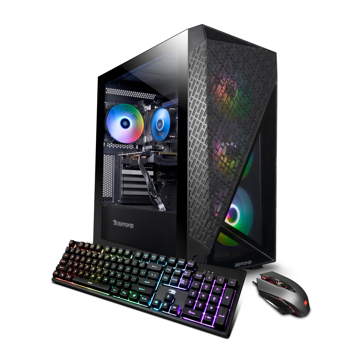 

iBUYPOWER SlateMesh A7N4601 Gaming Desktop, R7 7700, 16GB, 2TB SSD,RTX 4060,W11H