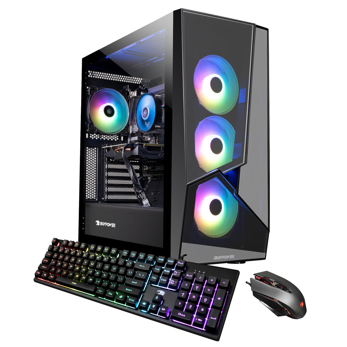 

iBUYPOWER SlateMR 247i Gaming Desktop, i5-11400F, 8GB, 500GB SSD, RTX 3050, W11H