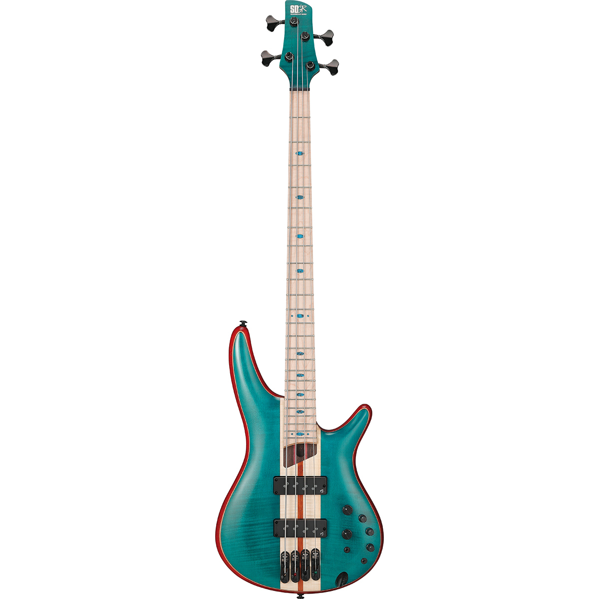 

Ibanez SR Premium Series SR1420B 4-String Bass Guitar, Caribbean Green Low Gloss
